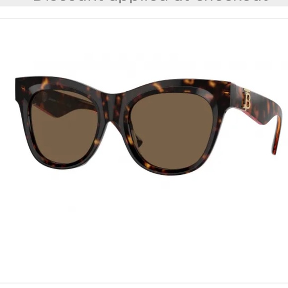 Full set! 100% authentic Burberry sunglasses. Never been worn. - Picture 1 of 16